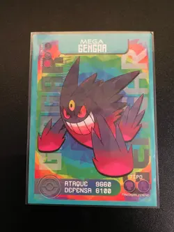 Pokemon Pokedex Mega Gengar, Mega Beedrill, Necrozma Cracked Ice Holo Lot 636996769739 - Image 2
