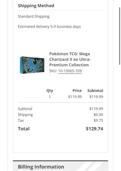 Pokemon Mega Evolution Mega Charizard X ex Ultra Premium Collection ✅PRESALE✅ - Image 3