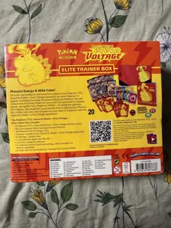 🔥Pokemon Vivid Voltage ETB Elite Trainer Box 2020 Brand New Factory Sealed🔥 - Image 5