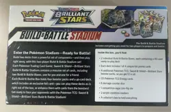 Pokemon TCG: Sword Shield Brilliant Stars Build and Battle Stadium 12 PACKS - Image 2