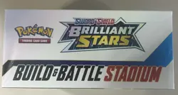 Pokemon TCG: Sword Shield Brilliant Stars Build and Battle Stadium 12 PACKS - Image 3