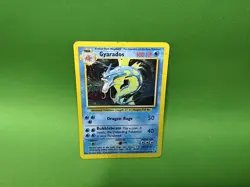 Pokemon TCG Gyarados Base Set 6/102 Holo 1999-2000 Wizards Base Set Copyright... - Image 1