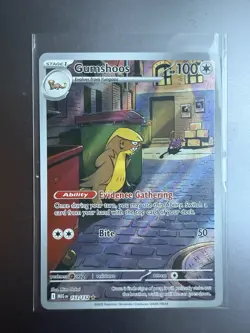 Pokemon TCG Gumshoos #153 Illustration Rare Mega Evolution NM - Image 1