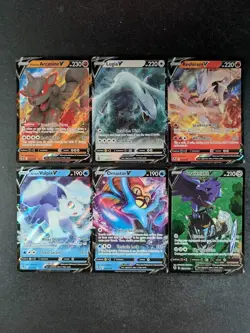 2022 Pokemon HISUIAN ARCANINE V/ LUGIA V Silver Tempest Holo English Lots - Image 1
