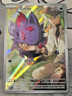 N's Zorua SVP189 Pokemon Journey Together ETB Promo - Image 1