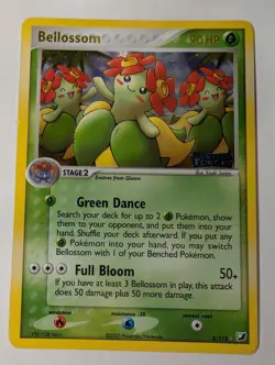 Bellossom 3/115 Stamped EX Unseen Forces Pokemon Holo Foil Nice! - Image 1