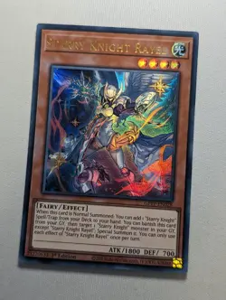 Starry Knight Rayel - GFTP-EN028 - Ultra Rare 1st Edition Yugioh NM - Image 1