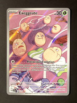 Pokemon TCG Exeggcute 192/191 Surging Sparks Illustration Rare Card NM Condition - Image 1