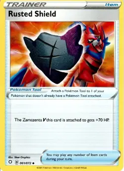 Rusted Shield 061/072 - Uncommon - Shining Fates Pokemon Card - Image 1