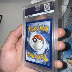 N's Reshiram Journey Together Stamped 167/159 SV09 Box Topper Promo Card PSA 10 - Image 2