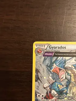 Gyarados 21/98 Cosmos Holo Pokemon Card 2015 Ancient Origins MP - Image 2