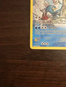 Gyarados 21/98 Cosmos Holo Pokemon Card 2015 Ancient Origins MP - Image 4