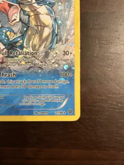 Gyarados 21/98 Cosmos Holo Pokemon Card 2015 Ancient Origins MP - Image 5