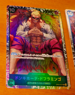 ONE PIECE JAPANESE CARD SUPER RARE HOLO GAME CARTE OP04-131 MINT - Image 1
