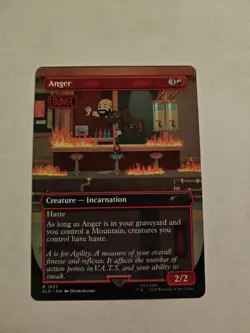 2024 MTG Magic the Gathering SLD Secret Lair Fallout Borderless #1637 Anger - Image 1