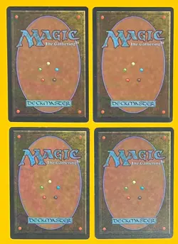 MTG LIGHTNING BOLT (x4) Unlimited (OldManMTG 012-187) - Image 2