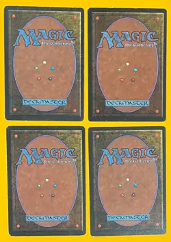 MTG LIGHTNING BOLT (x4) Unlimited (OldManMTG 012-186) - Image 2