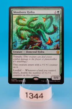 MTG Mossborn Hydra Foundations Regular #107 - Image 1