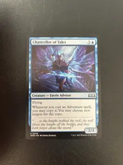 Chancellor of Tales - Mtg: Wilds of Eldraine Regular Uncommon 45 - Image 1