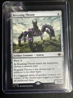 MTG Roaming Throne The Lost Caverns of Ixalan Regular #0258 - Image 1