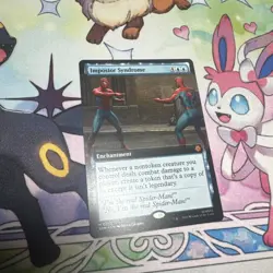 Impostor Syndrome 251 (Extended Art) Marvel's Spider-Man MTG Magic NM - Image 1