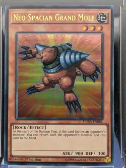Neo-Spacian Grand Mole DUSA-EN061 1st Edition LP/NM Yugioh Cards - Image 1