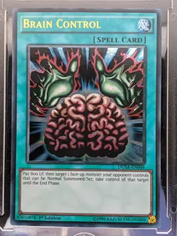 Brain Control DUSA-EN046 1st Edition LP/NM Yugioh Cards - Image 1