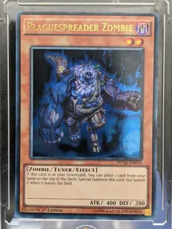 Plaguespreader Zombie DUSA-EN076 1st Edition LP/NM Yugioh Cards - Image 1