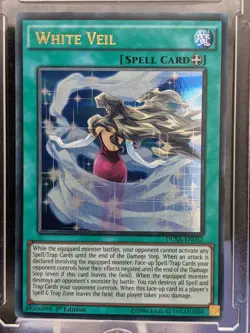 White Veil DUSA-EN032 1st Edition LP/NM Yugioh Cards - Image 1