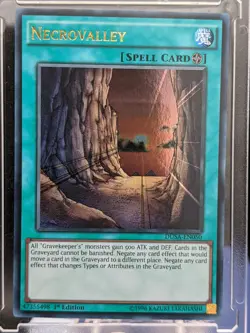 Necrovalley DUSA-EN050 1st Edition LP/NM Yugioh Cards - Image 1