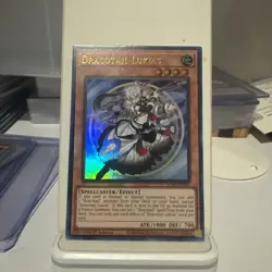 Yugioh Dracotail Lukias Ultra Rare JUSH-EN001 Near Mint - Image 1