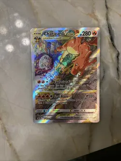 Charizard VSTAR SWSH262 Sword & Shield Promo Full Art Holo Card NM Condition - Image 1