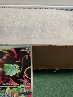 Pokemon TCG: SEALED Bulbasaur Foil card #133/132 Mega Evolution Stamped Promo - Image 3