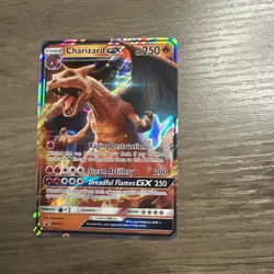 Pokemon TCG Charizard GX SM195 Holo Card - Image 1
