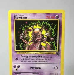 Mewtwo #14 (LP/MP) Black Star Promo Wizards Of The Coast 1996 Pokemon Card - Image 3