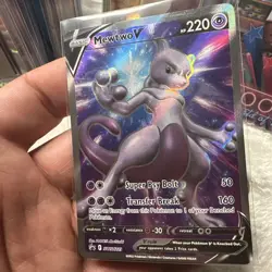Pokemon Card TCG - Mewtwo V SWSH229 Black Star Promo Sword & Shield Promos NM - Image 2