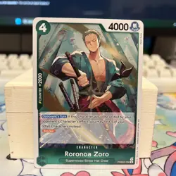 Roronoa Zoro PRB02-006 R ONE PIECE Card The Best 2 ONE PIECE Card Game - Image 1