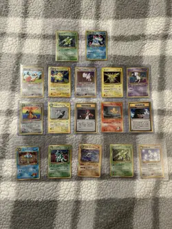 Lot of 17 Japanese Vintage Pokemon Cards - Image 1