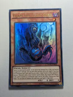 Vijam the Cubic Seed MVP1-EN032 Ultra Rare 1st Edition YuGiOh TCG Card - Image 1