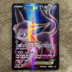 Espeon EX Full Art Holo Rare Pokemon TCG Card 117/122 Breakpoint XY - Image 1