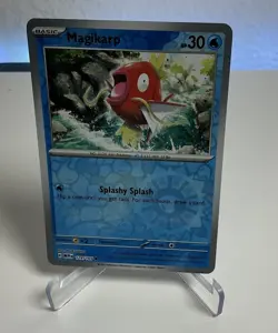 Pokemon 151 Magikarp Reverse Holo Common Card 129/165 NM - Image 1
