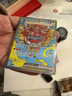 Hearthflame Mask Ogerpon EX Prismatic Evolutions Holo Pokemon TCG Card 148/131 - Image 5