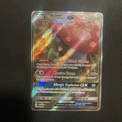 Vileplume GX 211/236 Cosmic Eclipse NM Full Art Ultra Rare Pokemon Card - Image 1