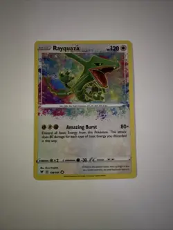 Pokemon TCG Rayquaza Vivid Voltage Holo Rare Card 138/185 NM Condition W/ Sleeve - Image 1