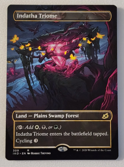 Indatha Triome (Showcase) - Ikoria (IKO) - Magic the Gathering Card Single - Image 1