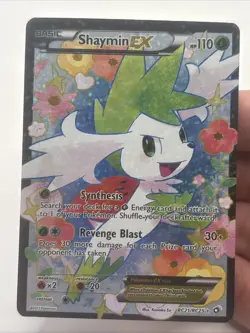 Pokemon TCG Shaymin EX RC21/RC25 Legendary Treasures: Radiant Collection Holo HP - Image 1