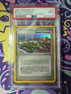 Pokemon TCG EX Power Keepers Battle Frontier 71 Reverse Holo Stamped PSA 9 - Image 1