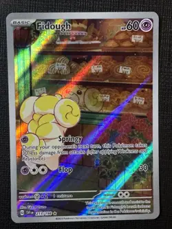 Pokemon TCG Fidough 213/198 Scarlet & Violet Base Illustration Near Mint Cond - Image 1