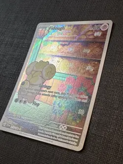 Pokemon TCG Fidough 213/198 Scarlet & Violet Base Illustration Near Mint Cond - Image 2