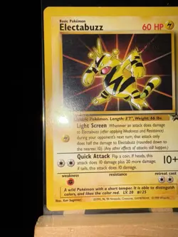 ELECTABUZZ - #2 Black Star Promo WotC LP/MP - LP/MP - Pokemon TCG Card - Image 5